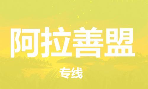 大丰到阿拉善盟物流专线-大丰区至阿拉善盟货运公司