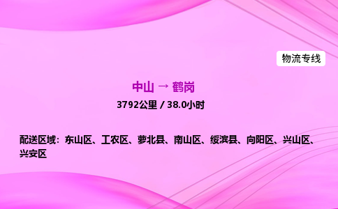 中山到鹤岗危险品物流专线，中山到鹤岗物流公司-品质运输，卓越服务