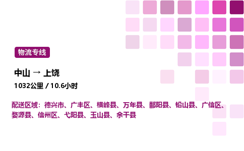 中山到上饶危险品物流专线，中山到上饶物流公司-品质运输，贴心守护