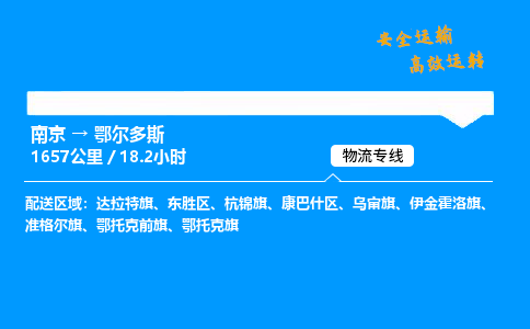 南京到鄂尔多斯整车物流专线，南京到鄂尔多斯零担物流公司-智能运输，精准无误