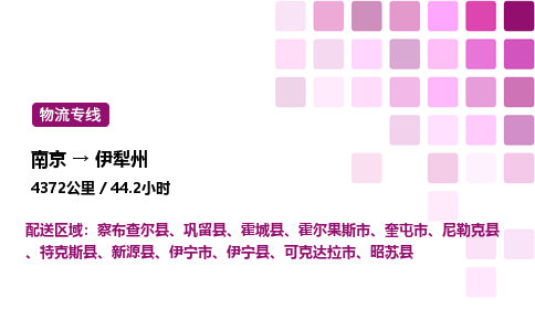 南京到伊犁州危险品物流专线，南京到伊犁州物流公司-安全物流，万无一失