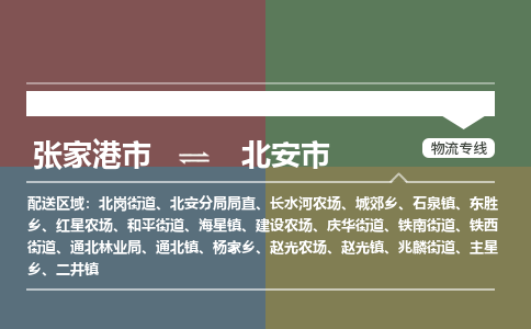 ​张家港市到北安市专线运输-​张家港市到北安市物流公司-​张家港市到北安市货运专线