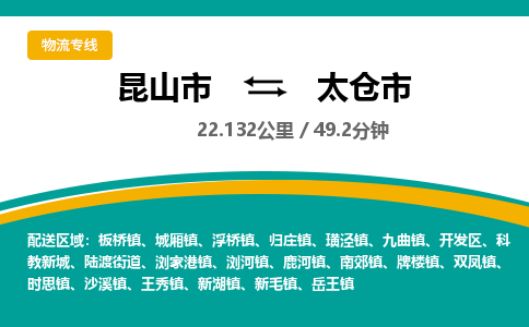 ​昆山市到太仓市货运专线_昆山市到太仓市物流公司