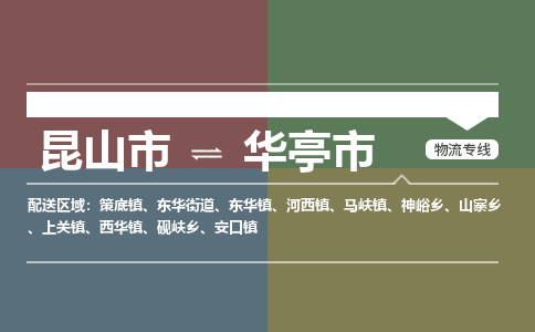 ​昆山市到华亭市专线运输-​昆山市到华亭市物流公司-​昆山市到华亭市货运专线